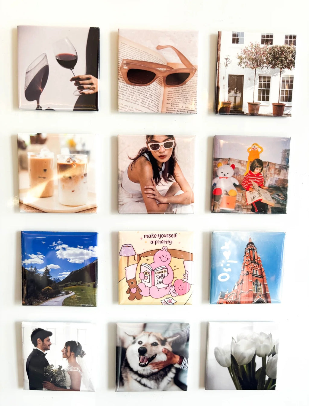 Family Set - 12 Magneta